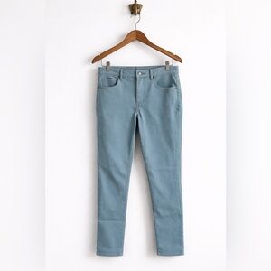 LOFT Skinny Crop Jeans in Dusty Blue size 6, waist 28